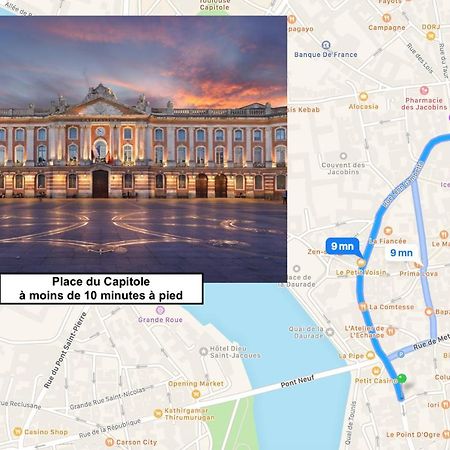 L'Estival - Appartement Au Calme Toulouse Hypercentre מראה חיצוני תמונה